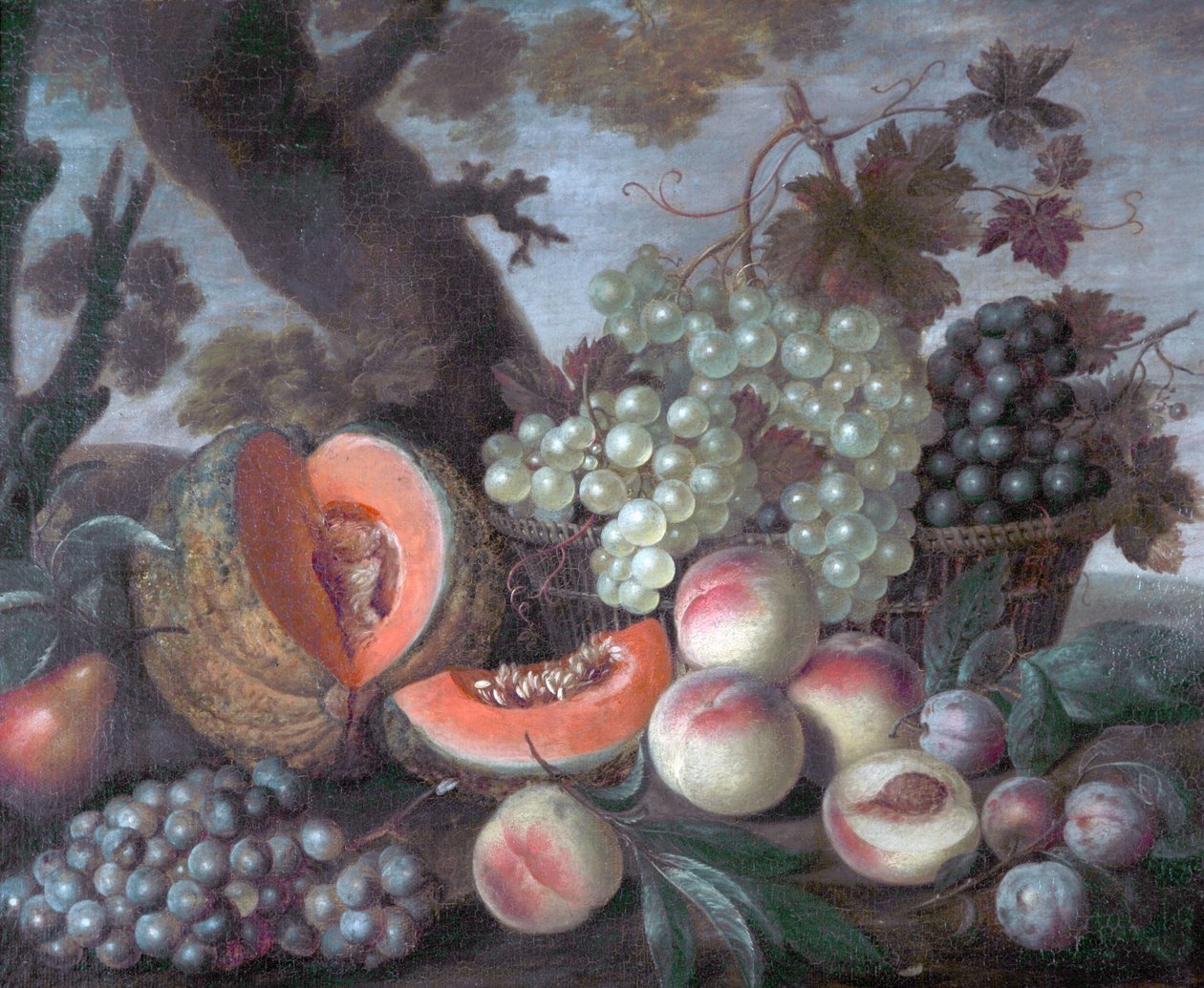 Melons et raisins - Dutch School