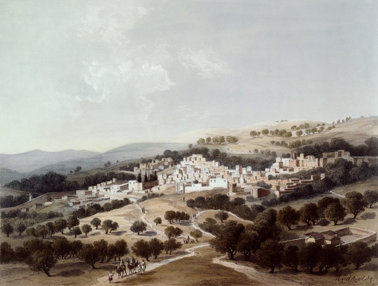 Nazareth, gravé par Terry - Dutch School