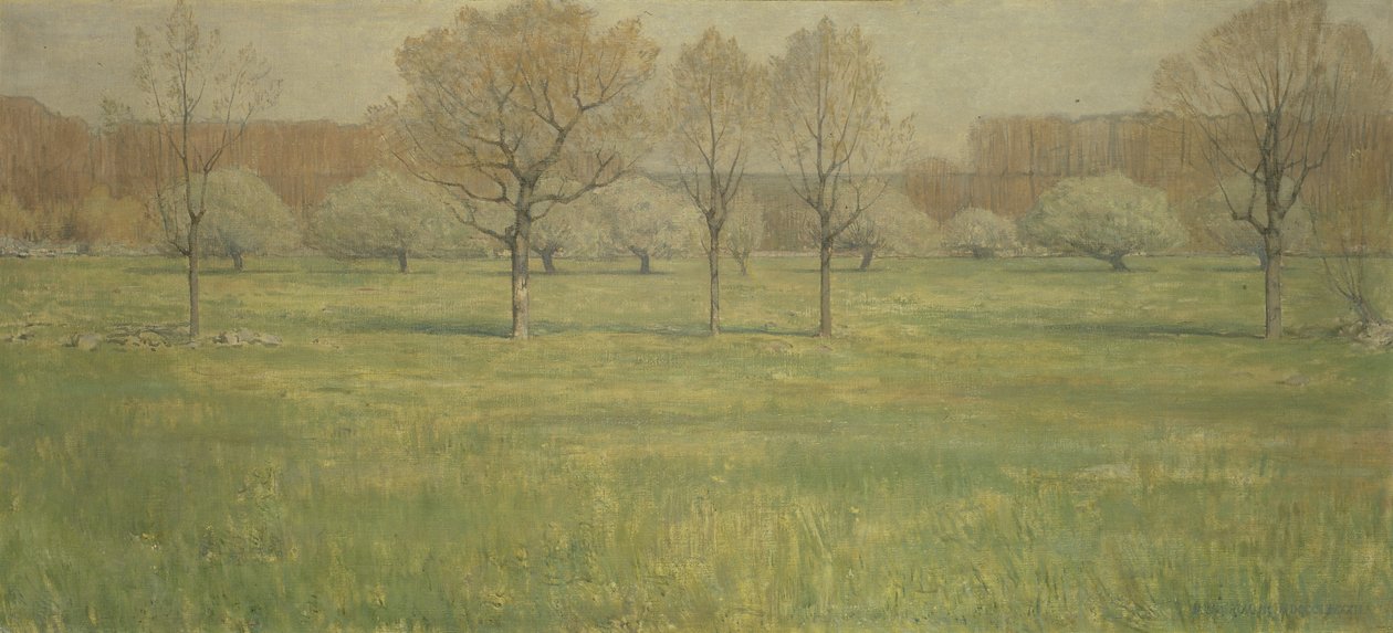 Printemps, 1892 - Dwight William Tryon