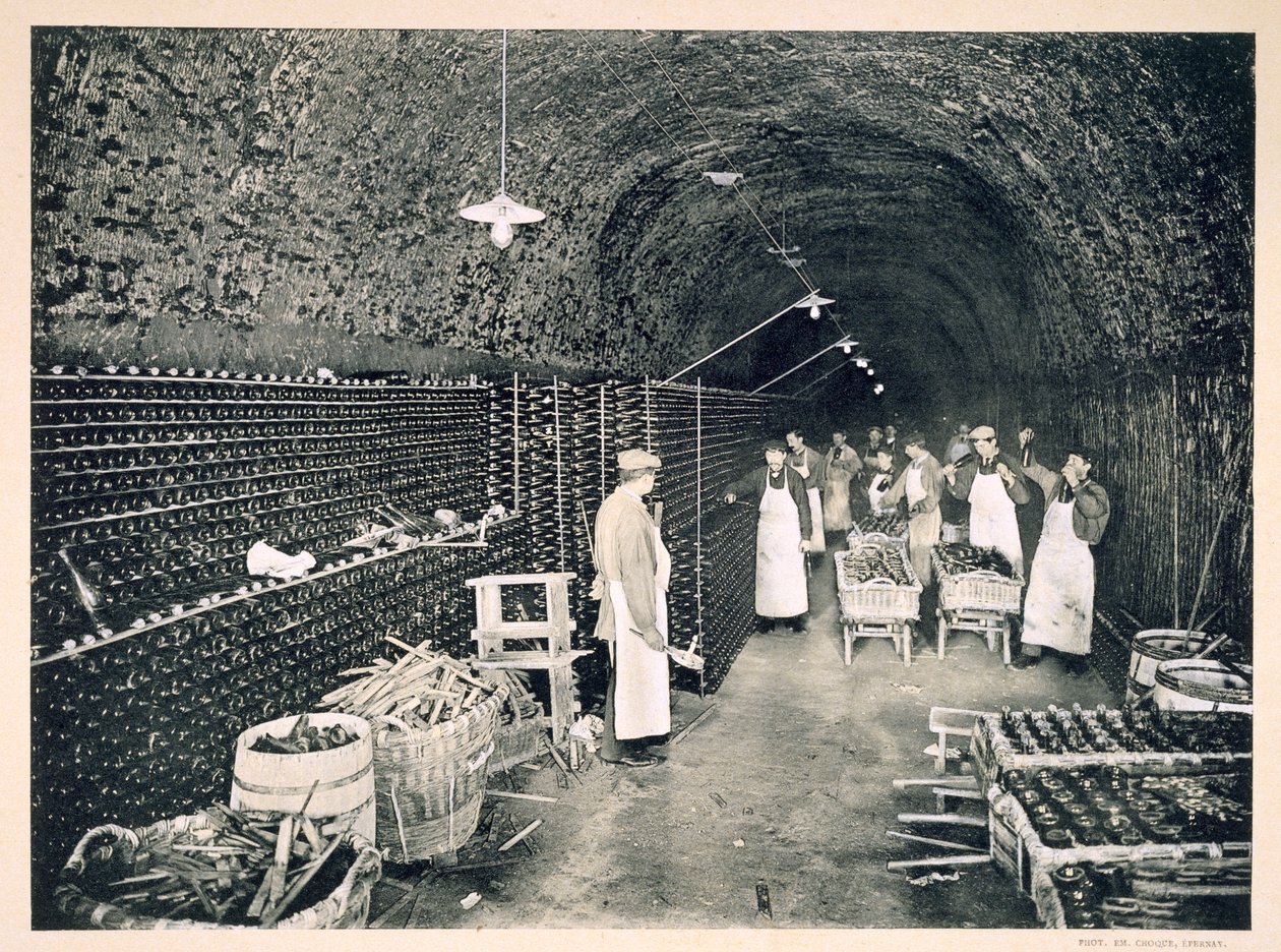 Stockage des bouteilles, de 
