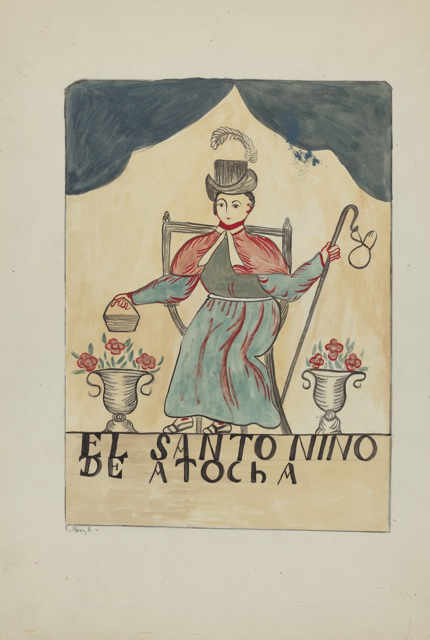 Retable-Enfant Saint, 1935-1942 - E. Boyd