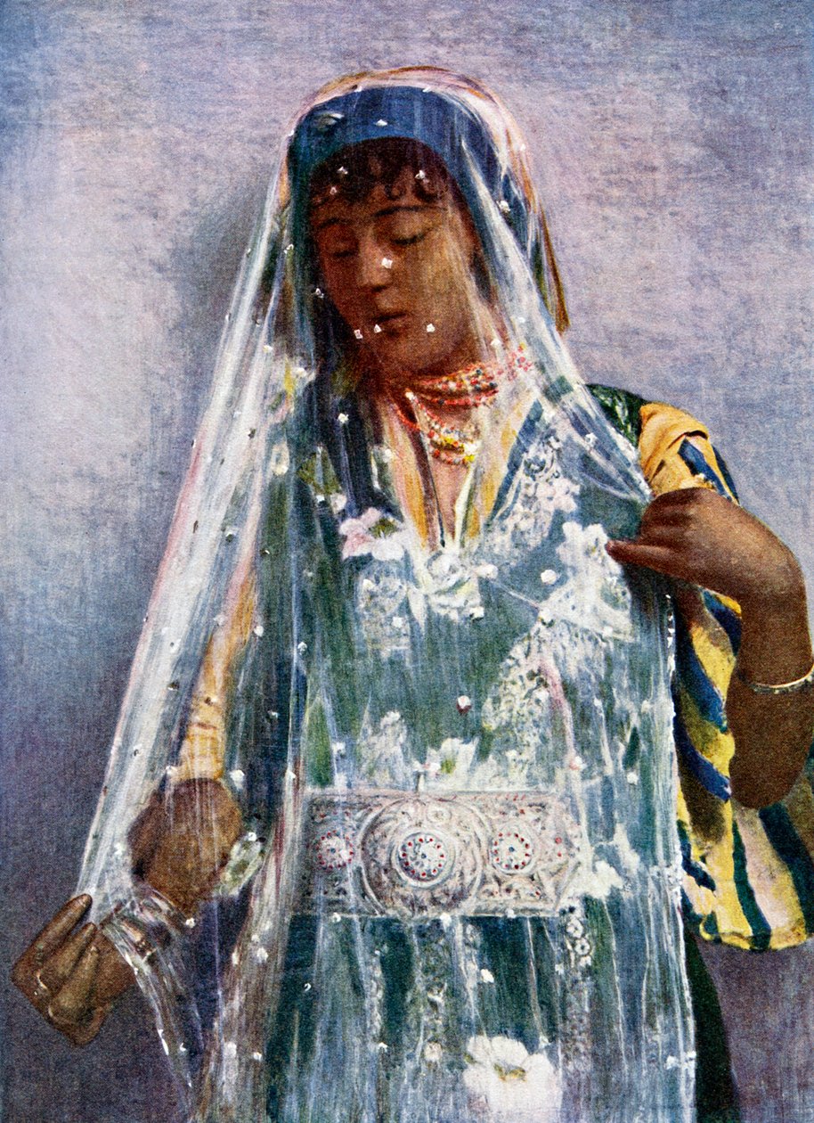 Une mariée arabe - E Frechon