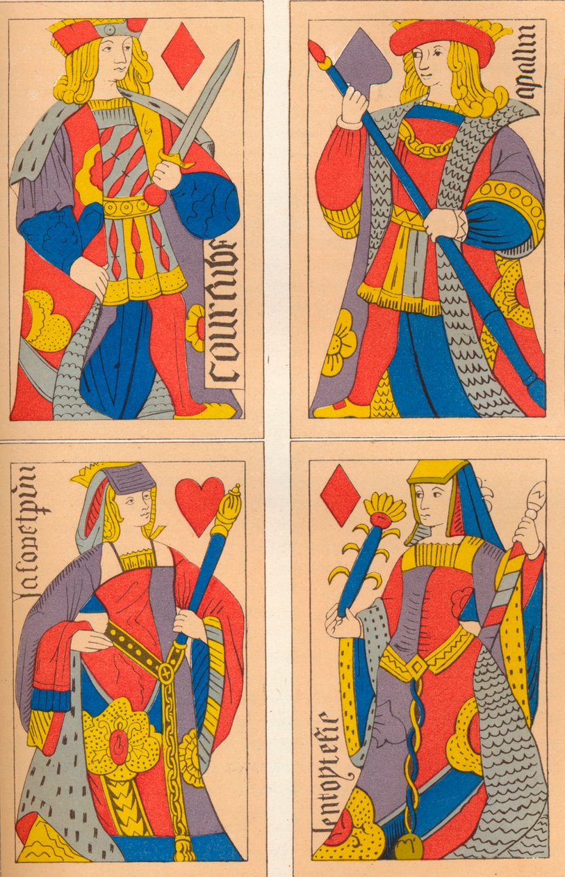 Cartes à jouer - E. Hauger