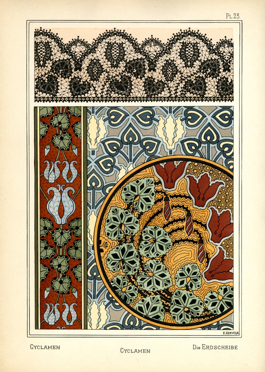 Le Cyclamen - E. Hervegh