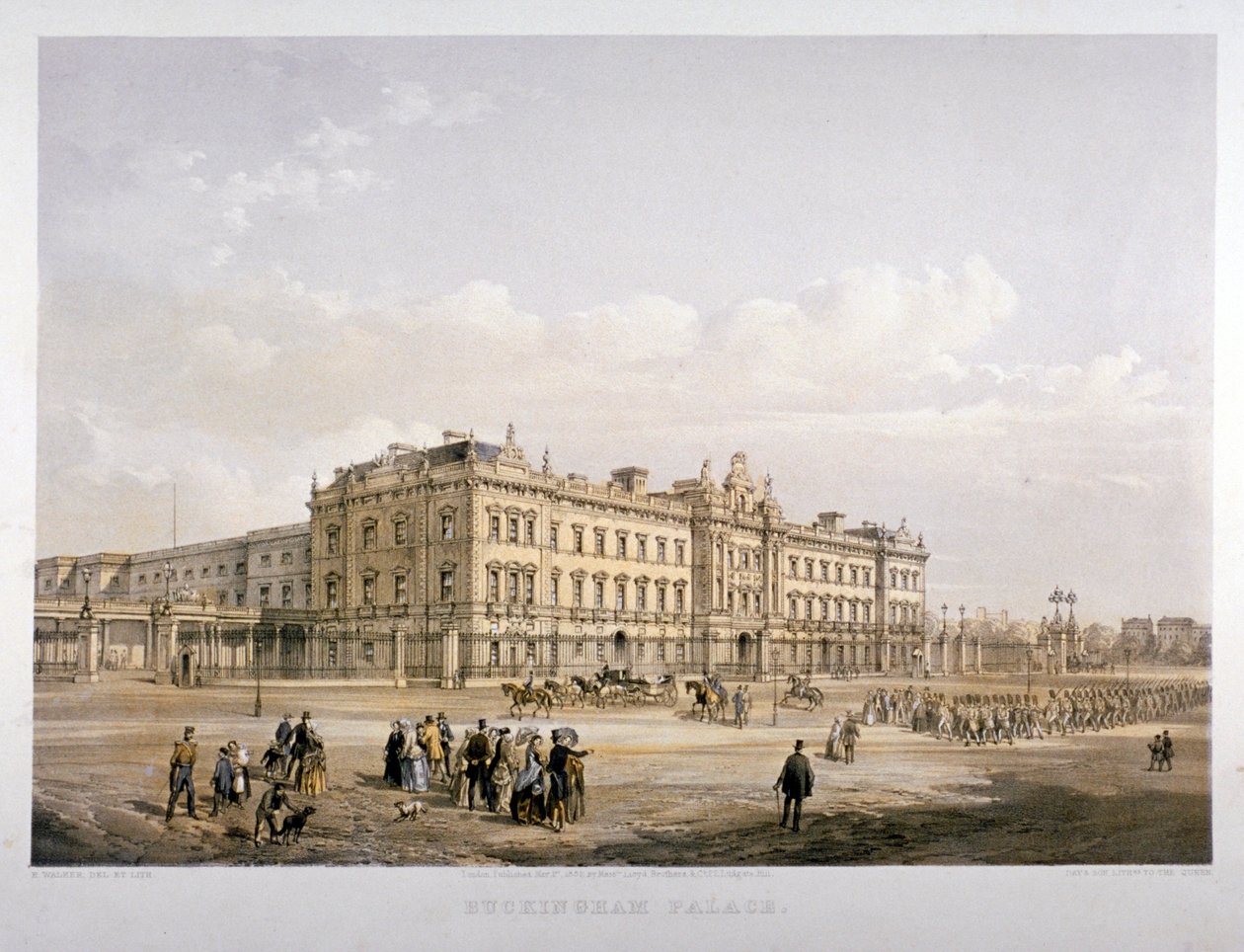 Buckingham Palace, Londres - E Walker