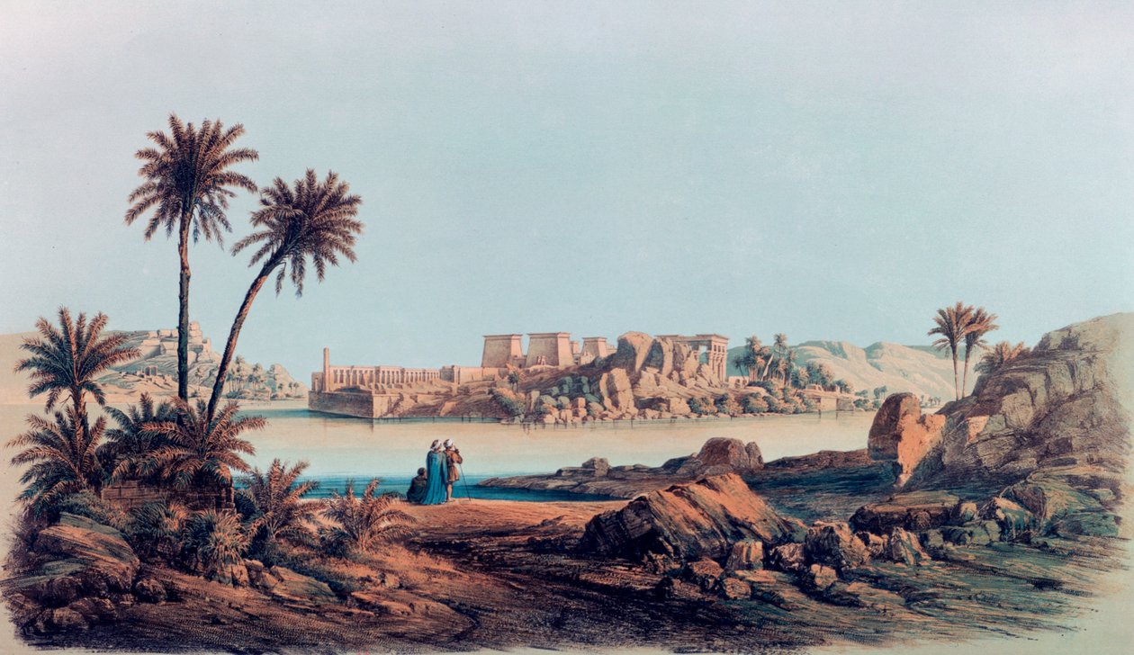 Philae, Égypte, 1842-1845 - E Weidenbach