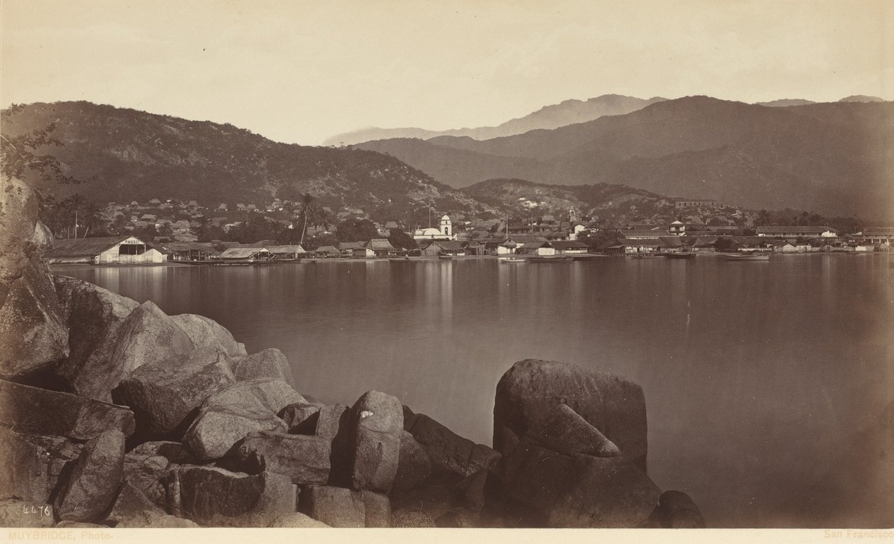 Acapulco,1877 (photo) - Eadweard Muybridge