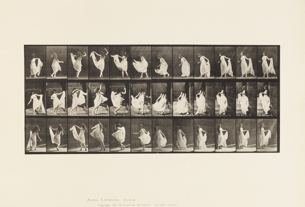 Planche 193. Danse (fantaisie) - Eadweard Muybridge