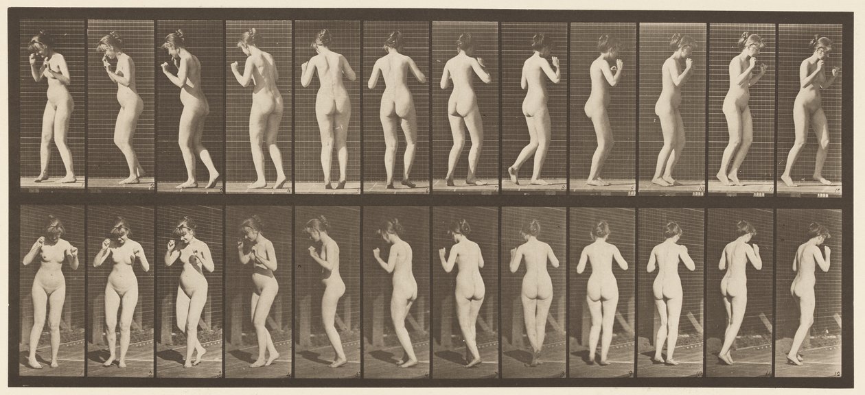Planche 195. Danser la valse - Eadweard Muybridge