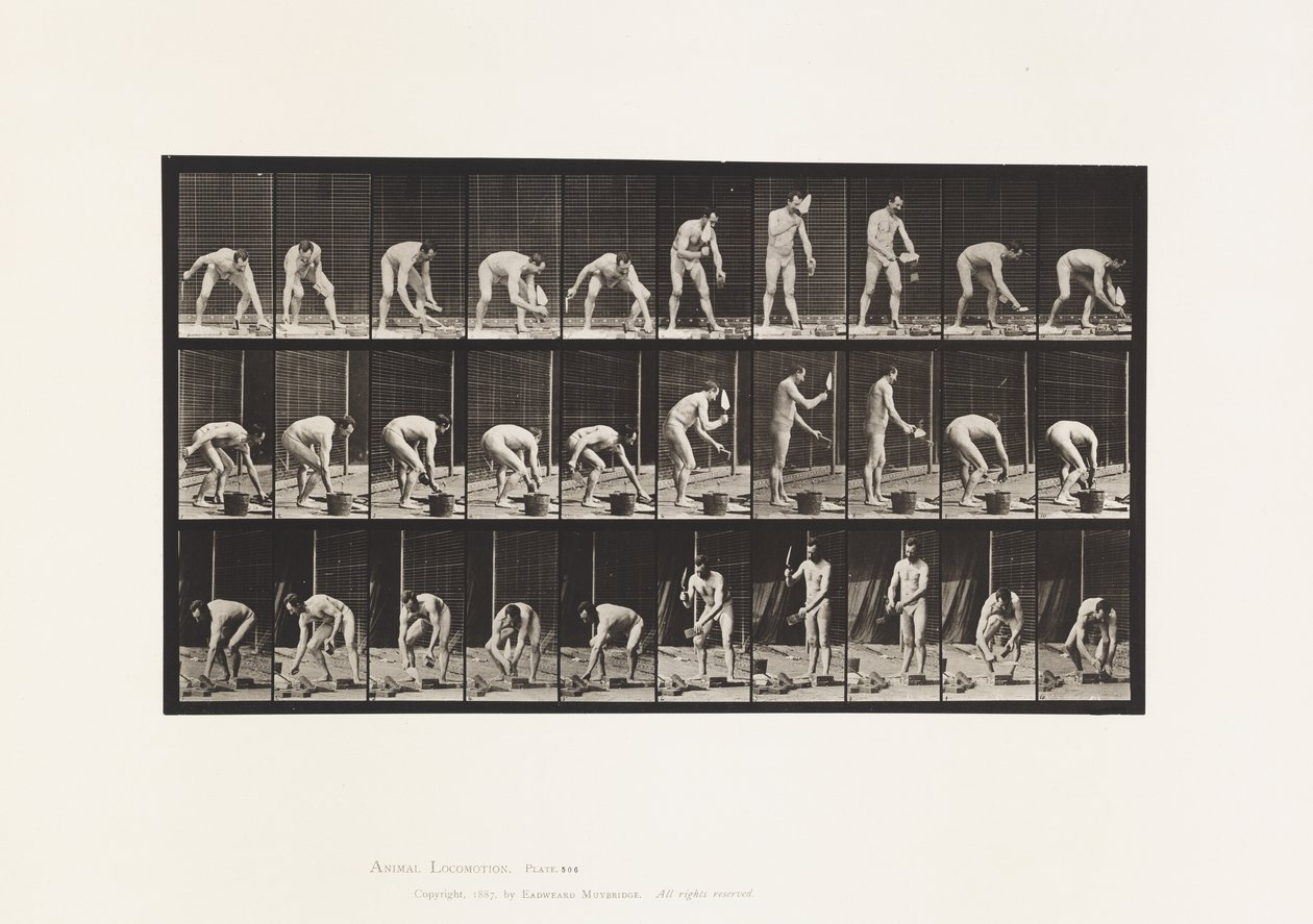 Maçonnerie - Eadweard Muybridge