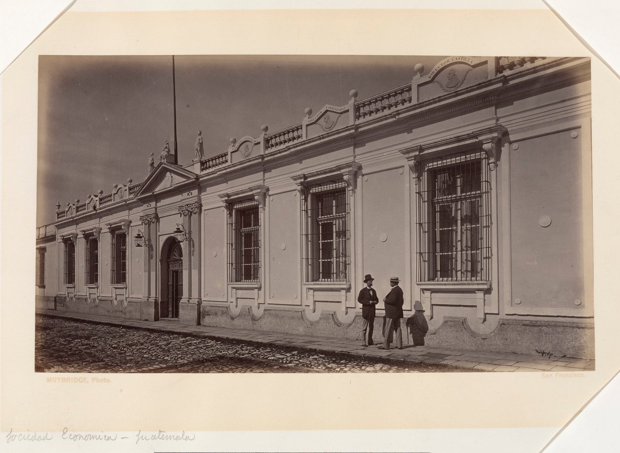 Société économique, Guatemala - Eadweard Muybridge