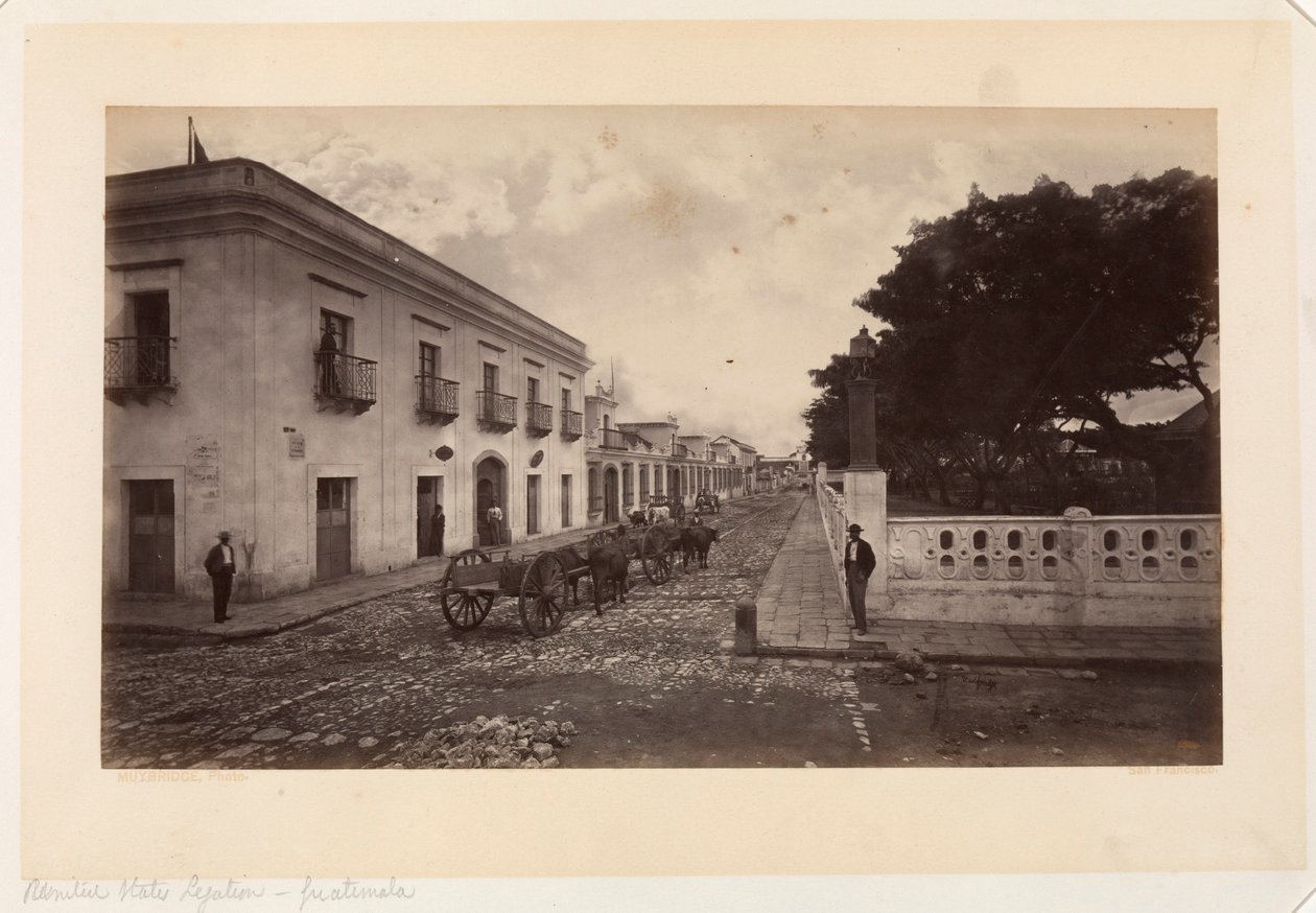 Légation des États-Unis, Guatemala - Eadweard Muybridge