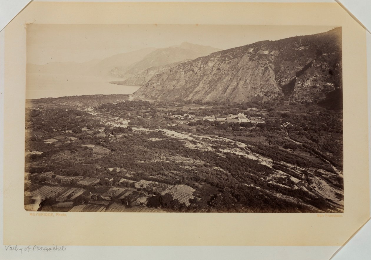 Vallée de Panagachel, Guatemala - Eadweard Muybridge
