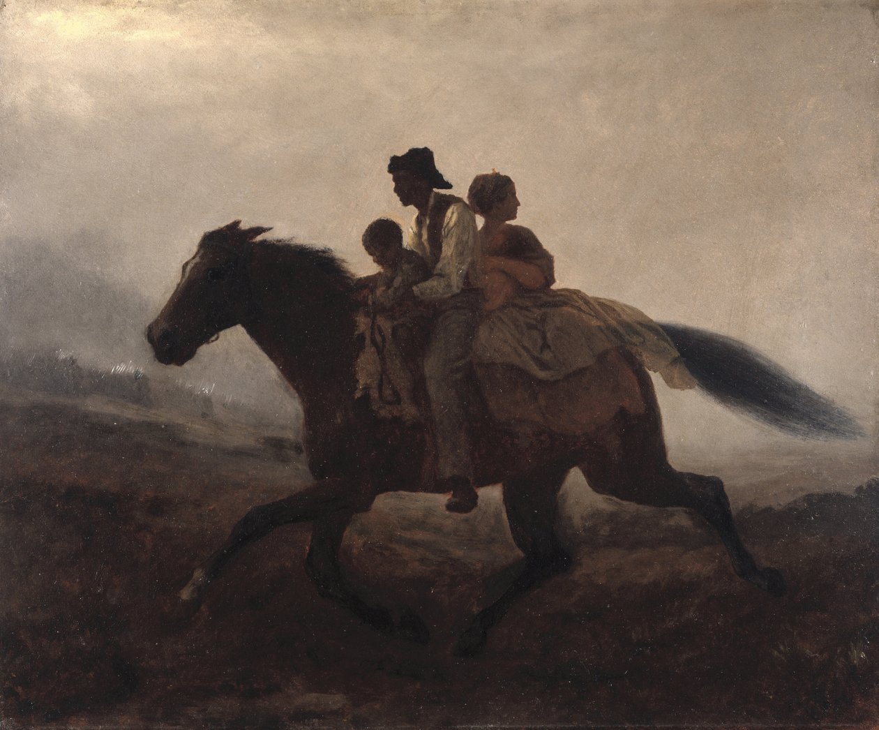 Une course pour la liberté - Les esclaves fugitifs - Eastman Johnson