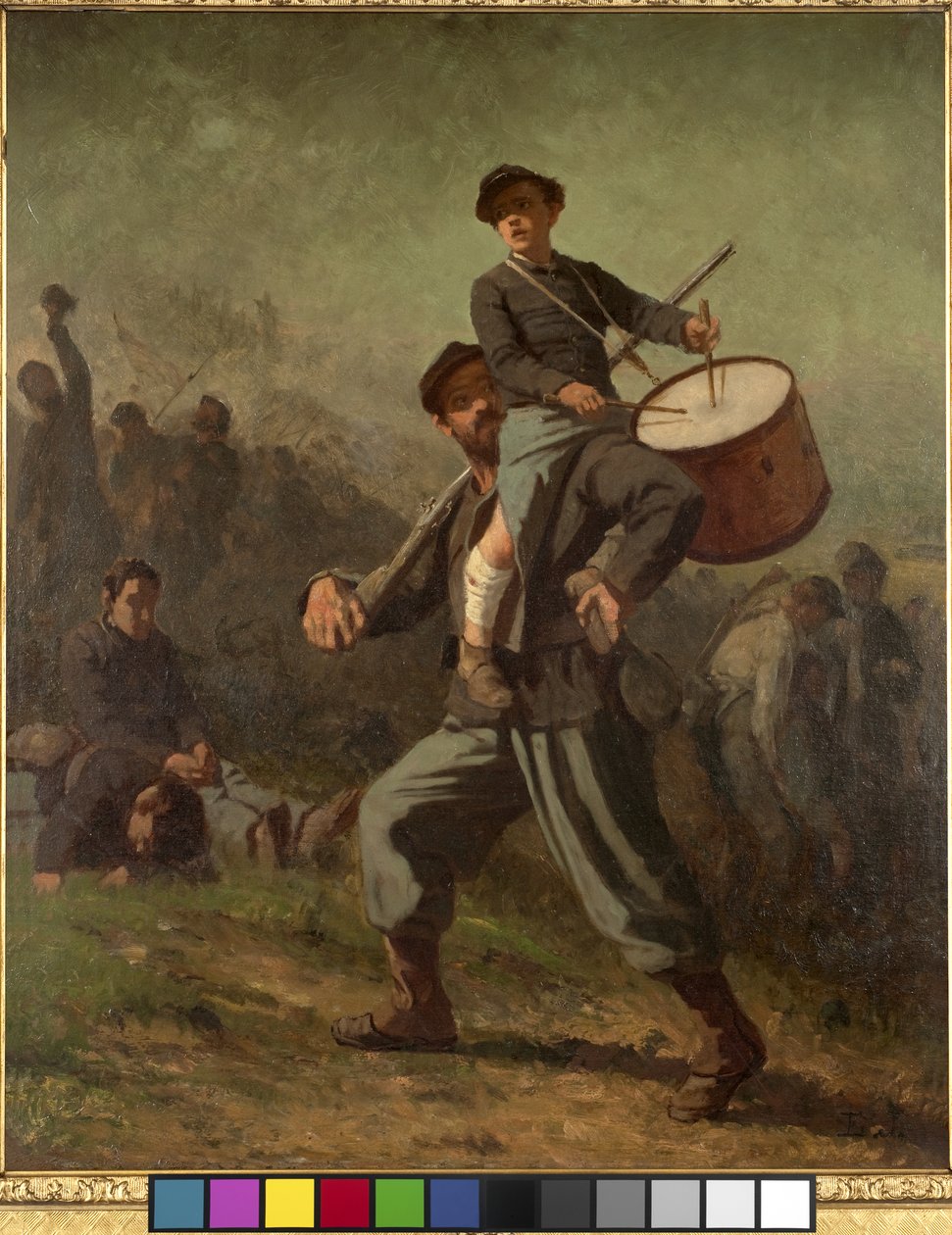 Tambour blessé, 1865-69 - Eastman Johnson