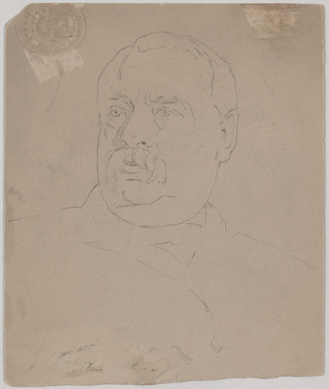 Grover Cleveland [verso] - Eastman Johnson
