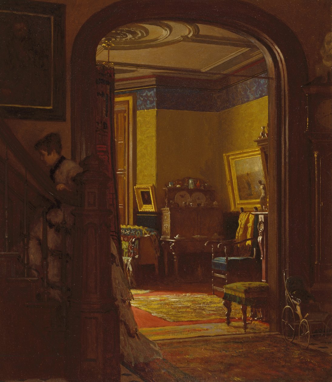 Pas à la maison - Eastman Johnson