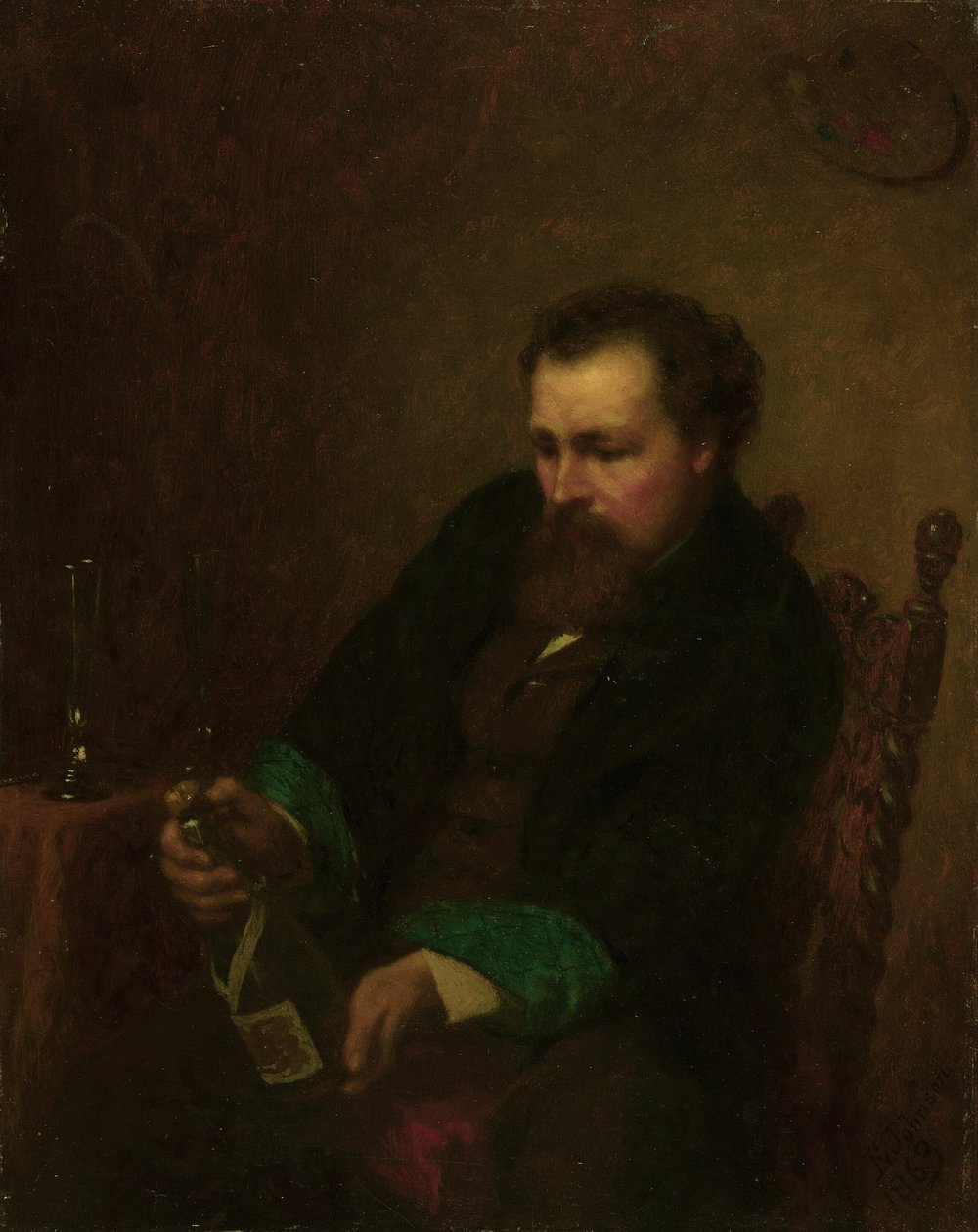 Autoportrait, 1863 - Eastman Johnson