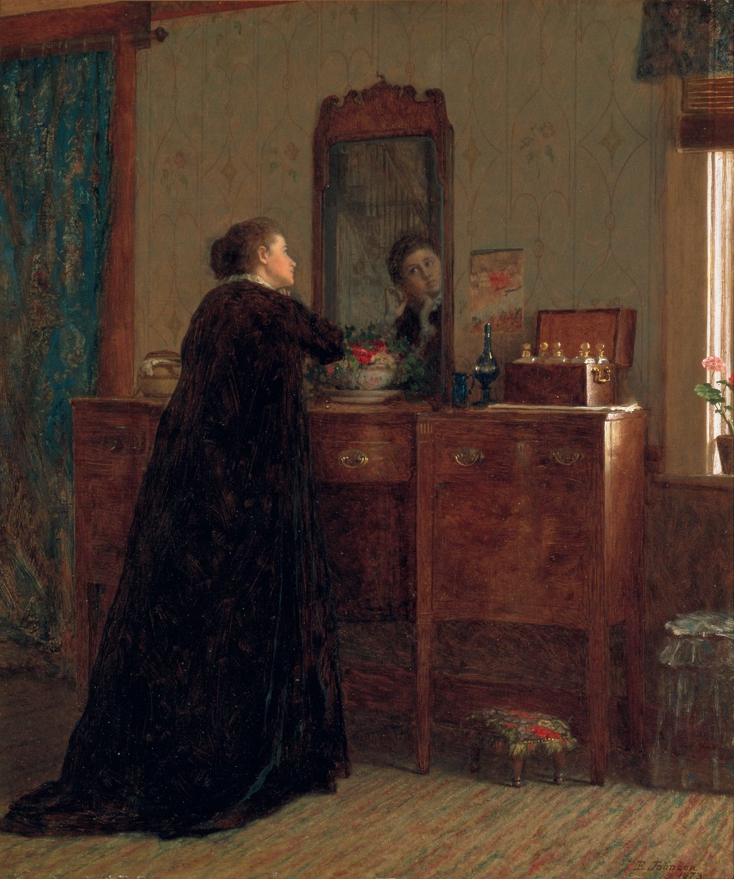 La toilette - Eastman Johnson