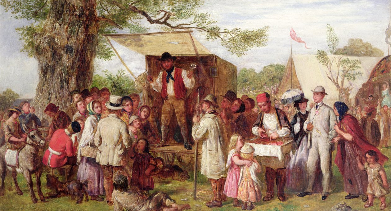 Camelot à la foire de campagne - Ebenezer Newman Downard