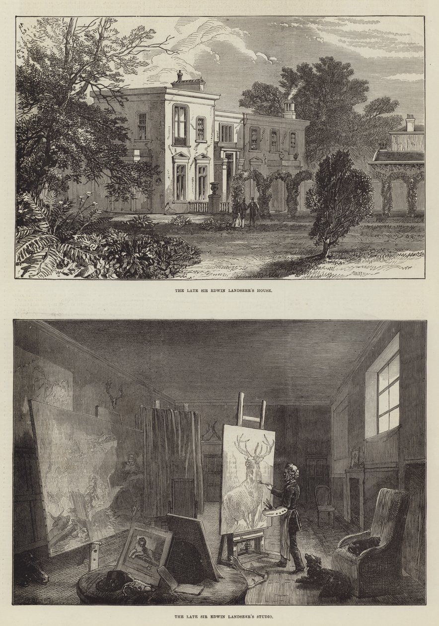 Maison de Landseer - Ebenezer Newman Downard