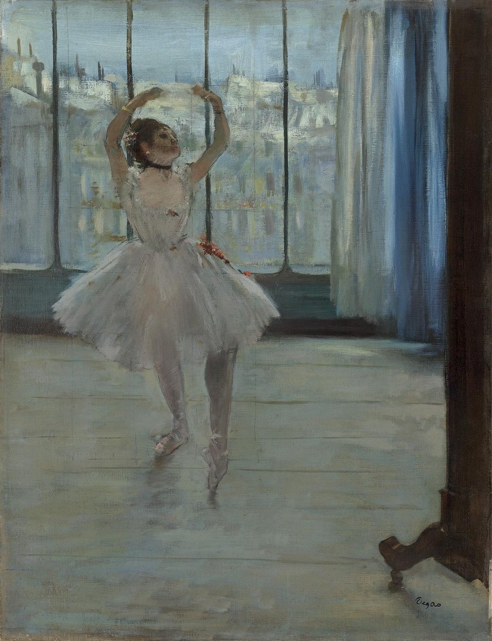 Danseuse posant pour un photographe - Edgar Degas