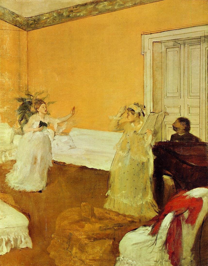 La répétition de la chanson - Edgar Degas