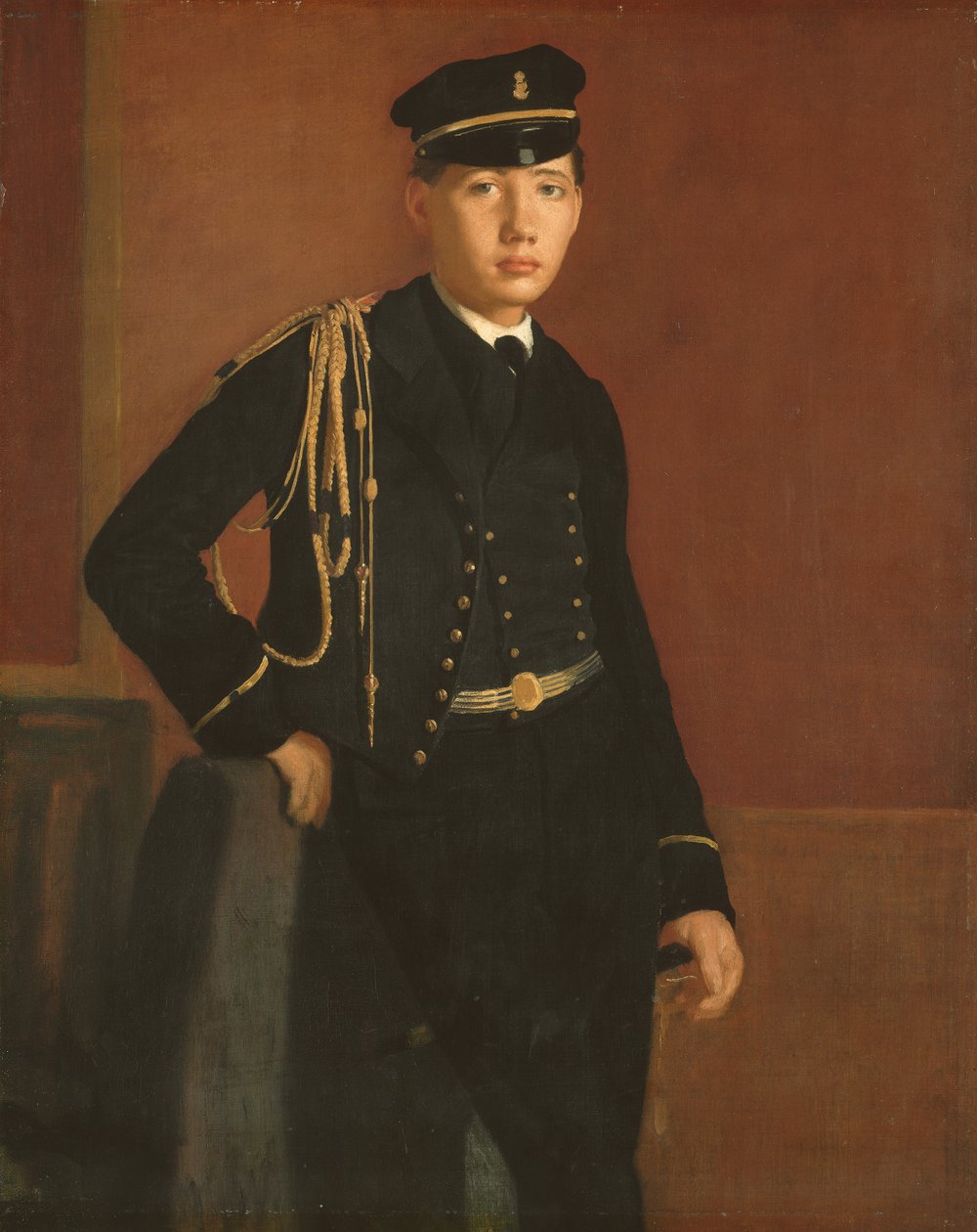 Achille De Gas en uniforme d