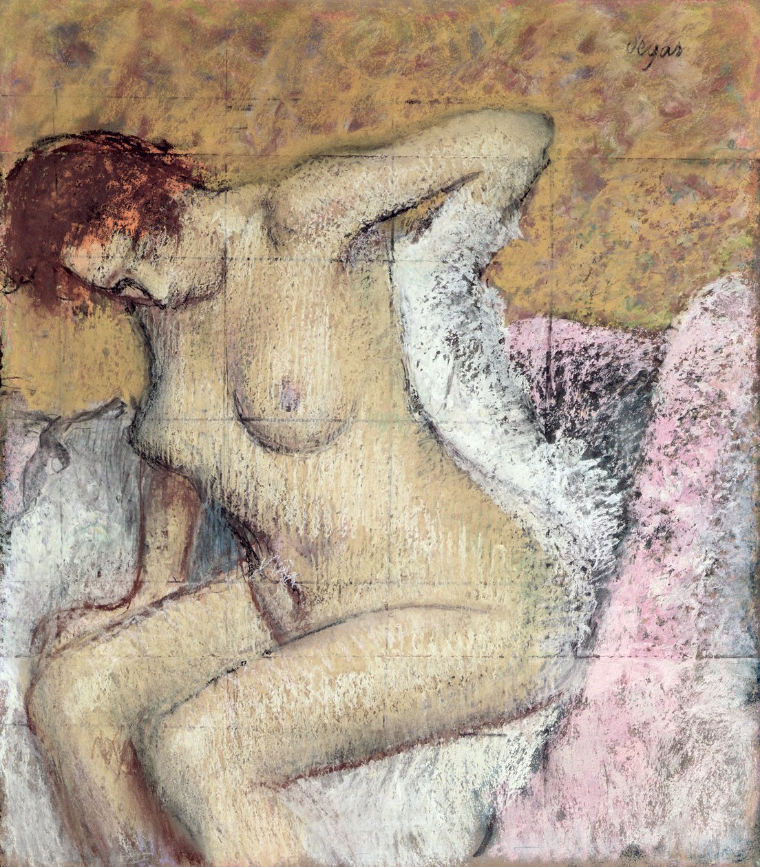 Après le bain - Edgar Degas