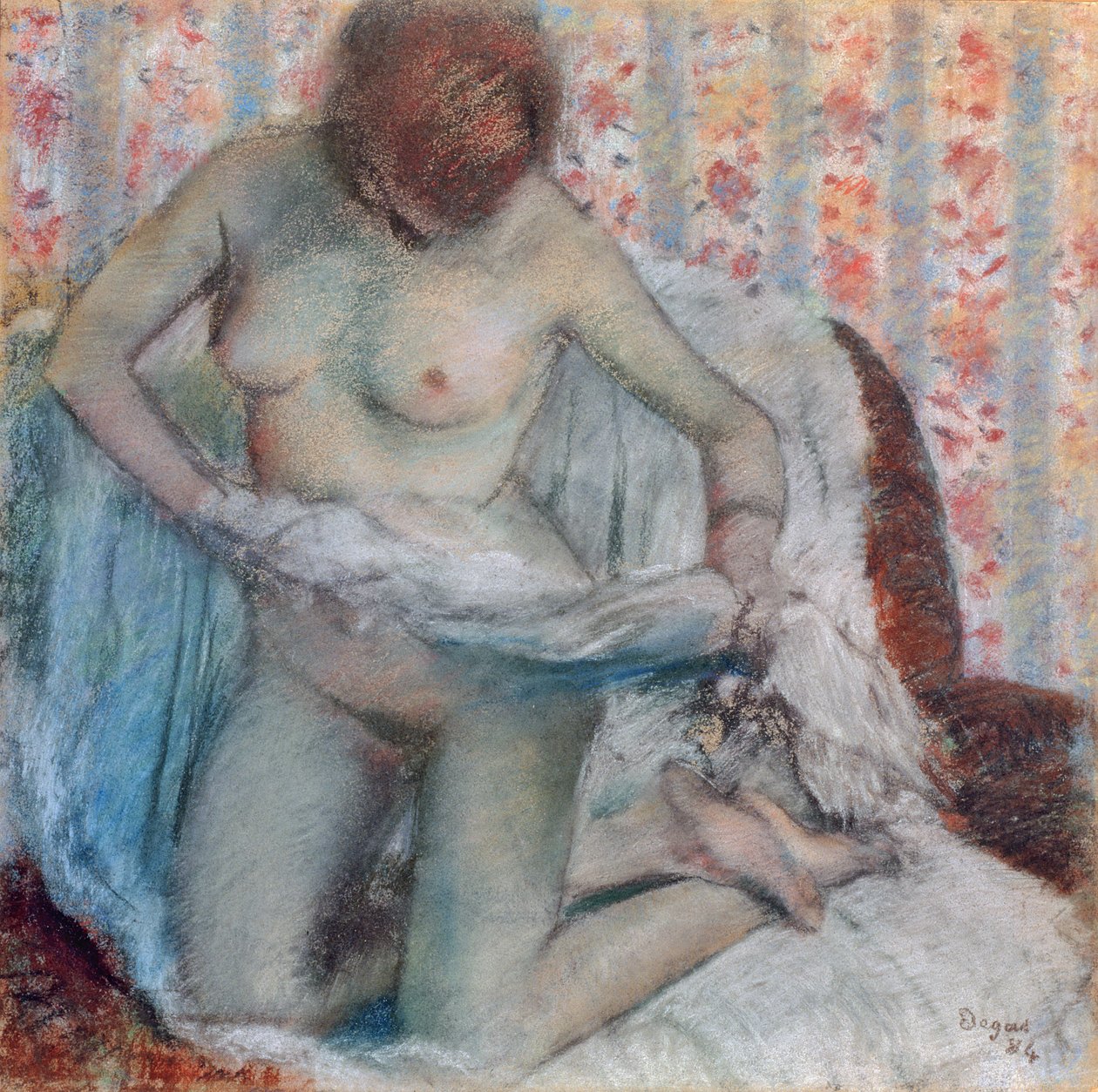 Après le bain, 1884 - Edgar Degas