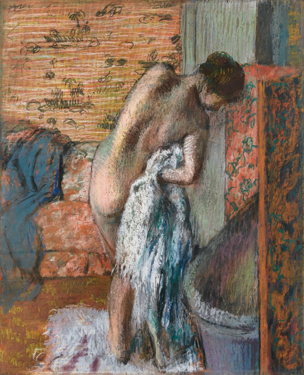 Après le bain - Edgar Degas