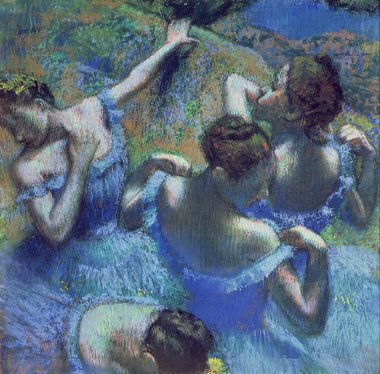 Danseuses bleues, vers 1899 - Edgar Degas