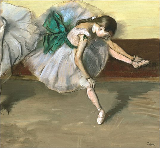 Danseuse au repos - Edgar Degas