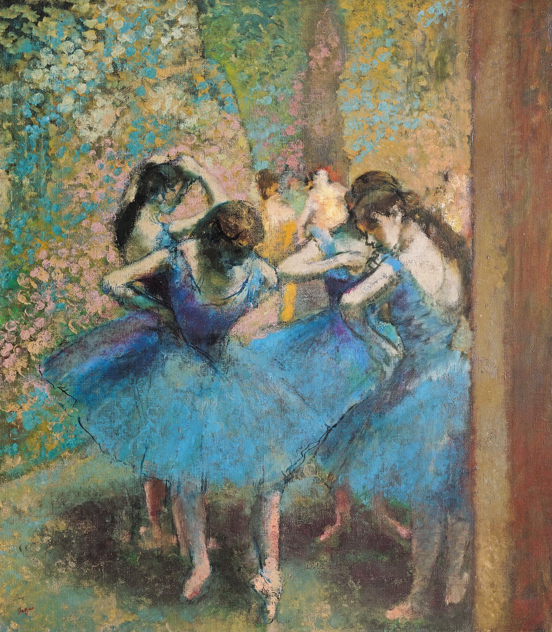 Danseuses en bleu, 1890 - Edgar Degas