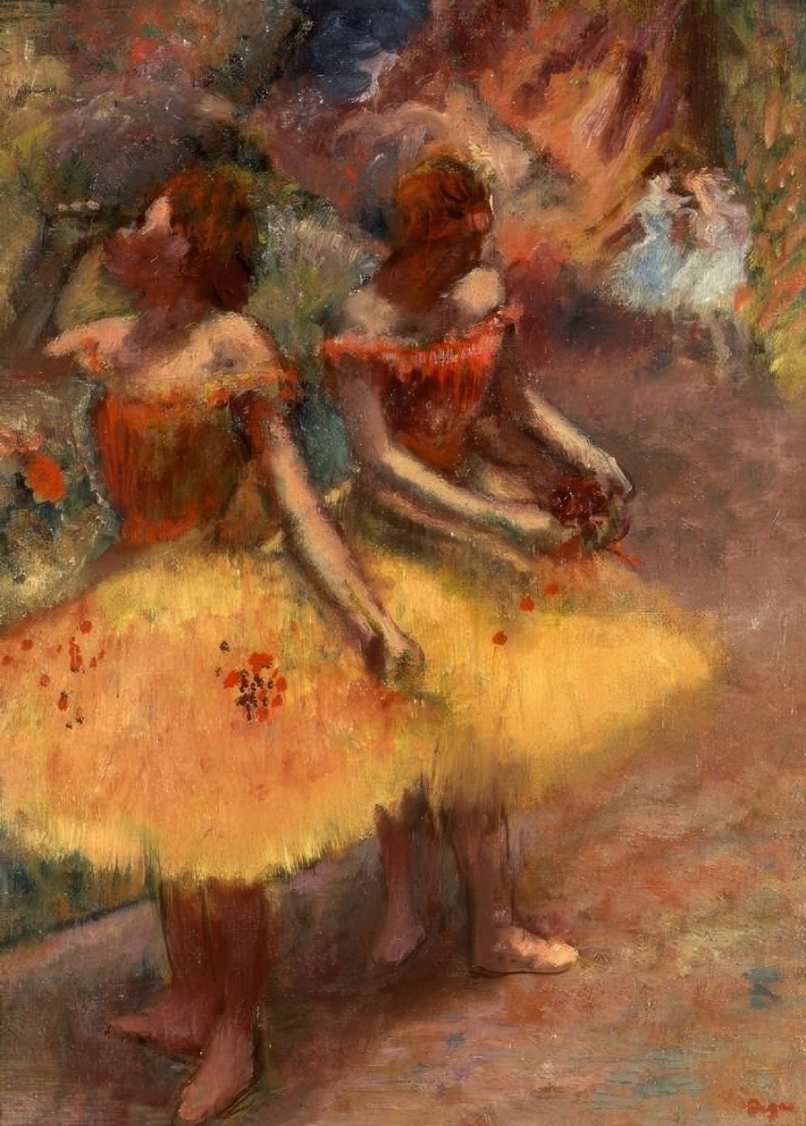 Deux danseuses - Edgar Degas