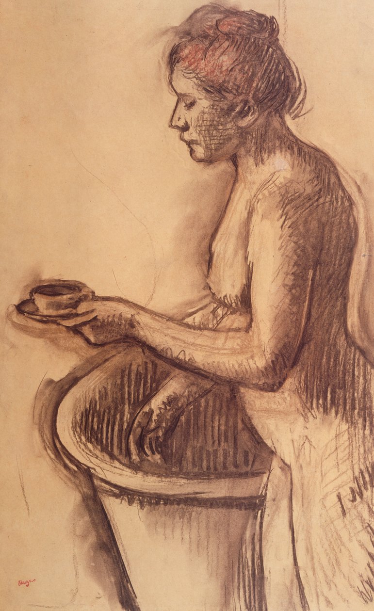 Nu féminin - Edgar Degas