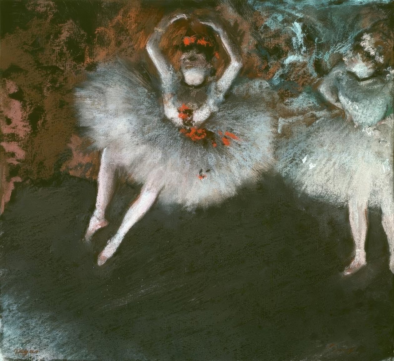 Le pas battu - Edgar Degas