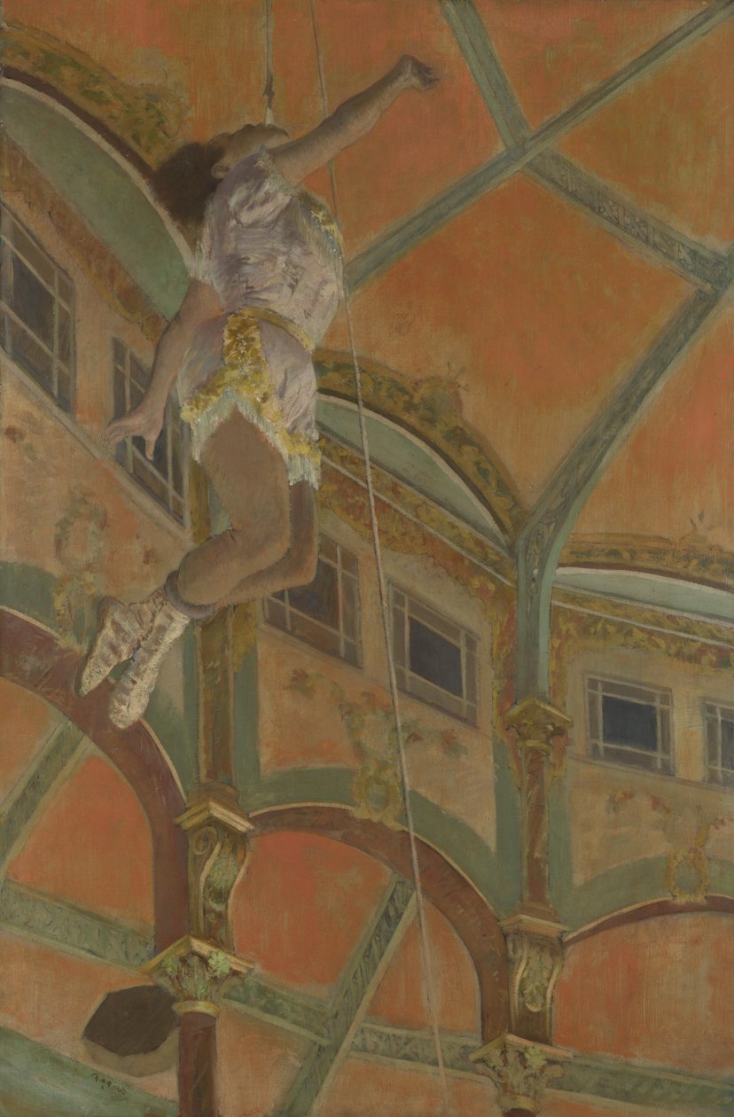 Miss La La au Cirque Fernando - Edgar Degas