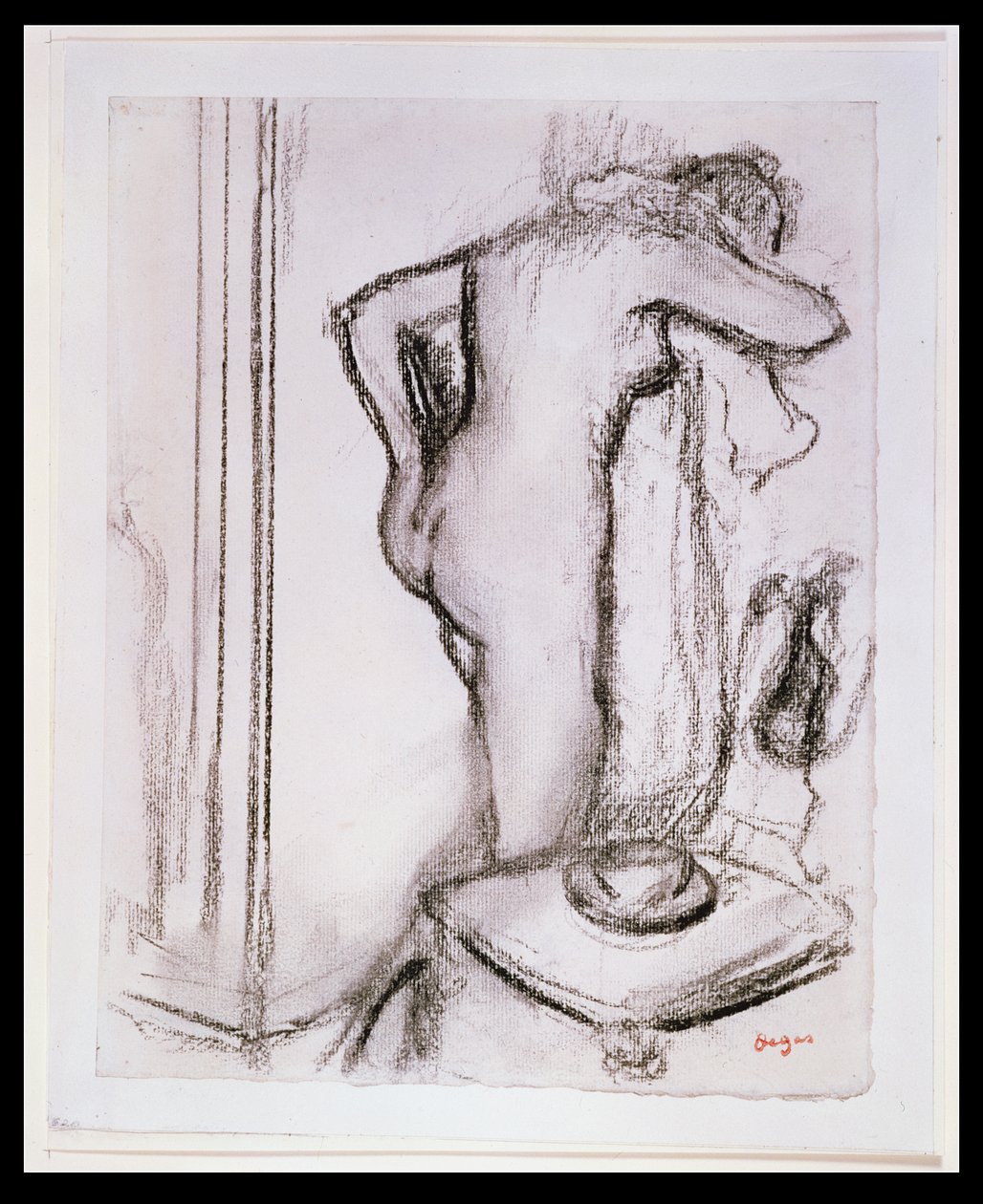 Femme à sa toilette, vers 1890 - Edgar Degas