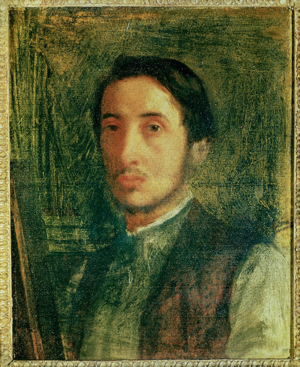 Autoportrait en jeune homme - Edgar Degas