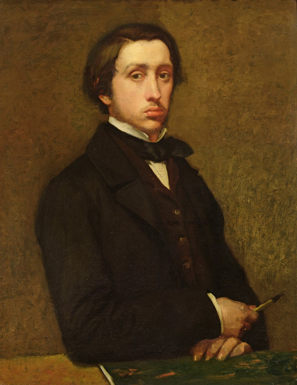 Autoportrait, 1855 - Edgar Degas