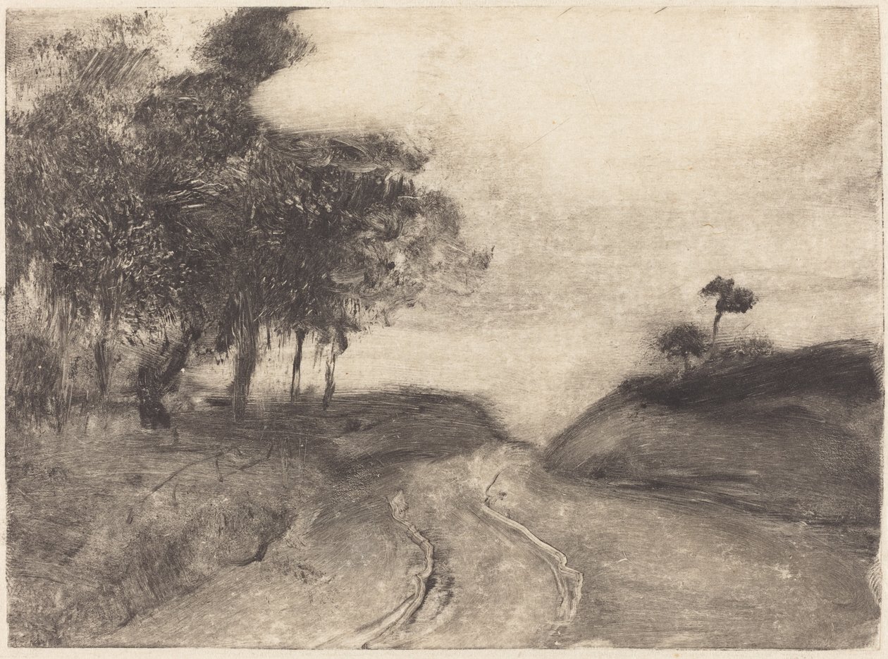 La Route (La route) - Edgar Degas