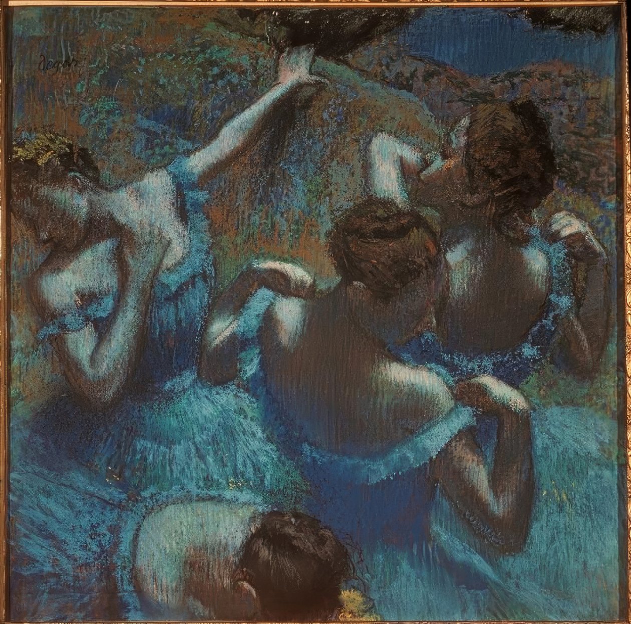 Danseuses en bleu - Edgar Degas