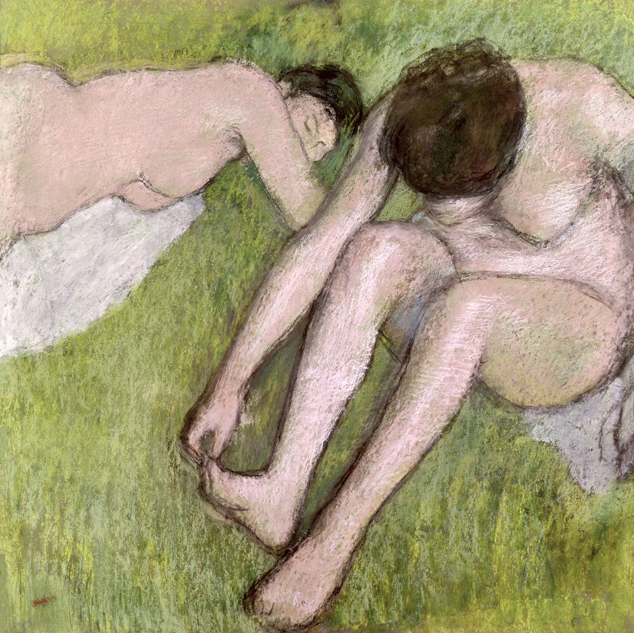 Deux baigneuses sur l