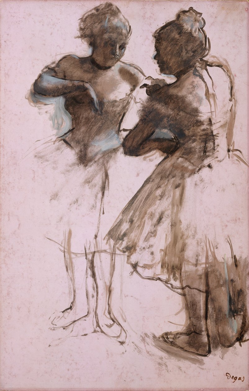Deux danseurs - Edgar Degas