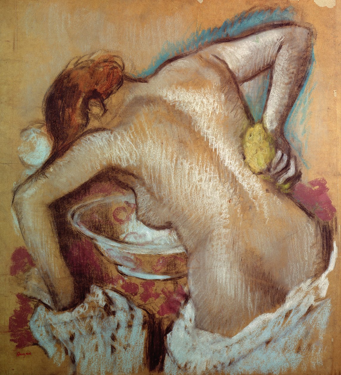 Femme à sa toilette, c.1894 - Edgar Degas