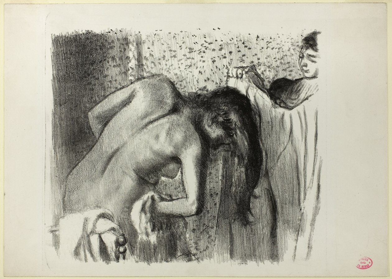 Après le bain (grande version) - Edgar Degas
