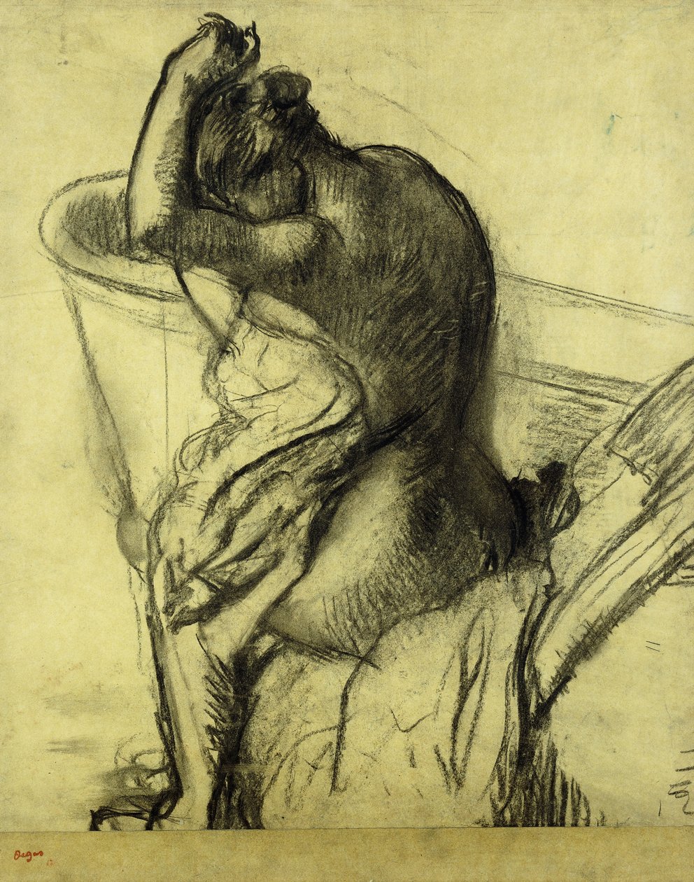 Après le bain, 1899 - Edgar Degas
