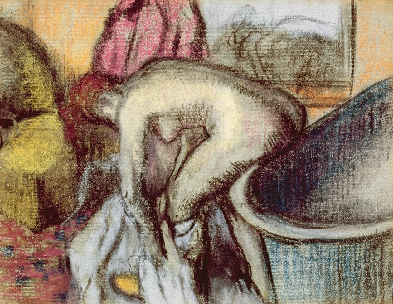 Après le bain, vers 1895 - Edgar Degas