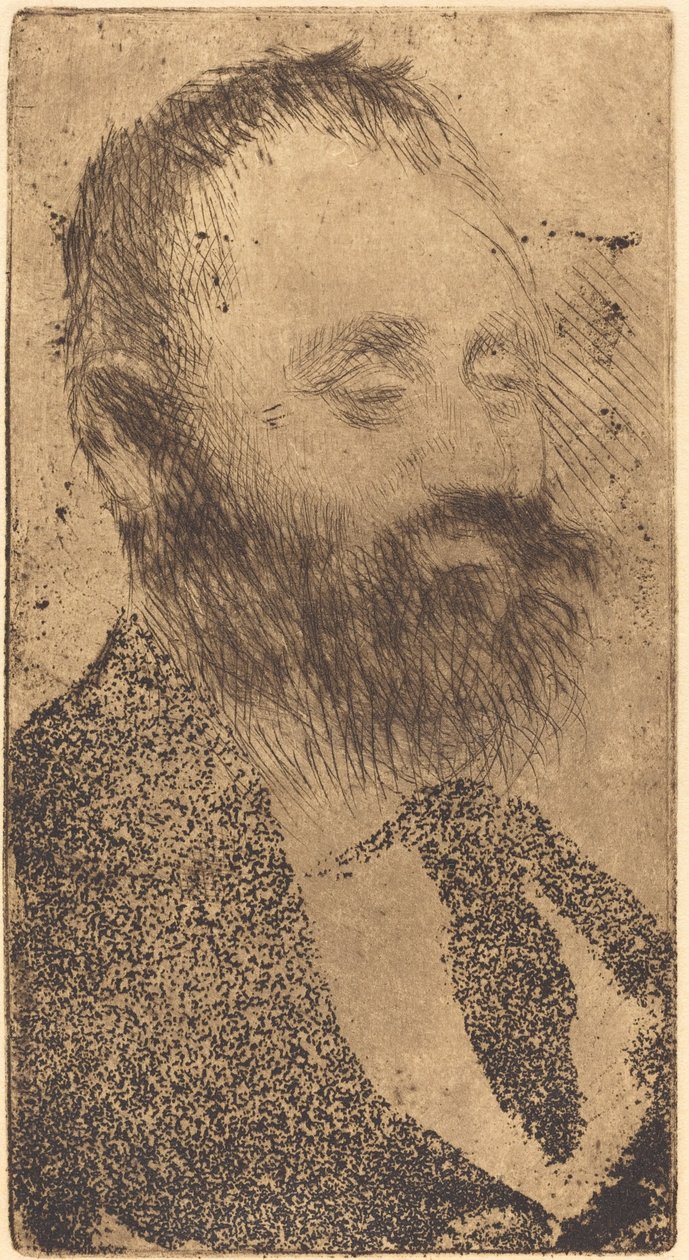 Alphonse Hirsch, 1875 - Edgar Degas